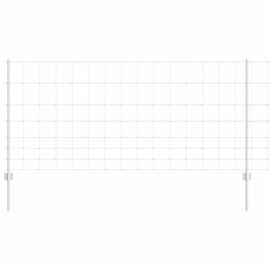 vidaXL Στηλοί Φράκτη 22 τεμ U-Channel 100 εκ Γαλβανισμένο Ατσάλι