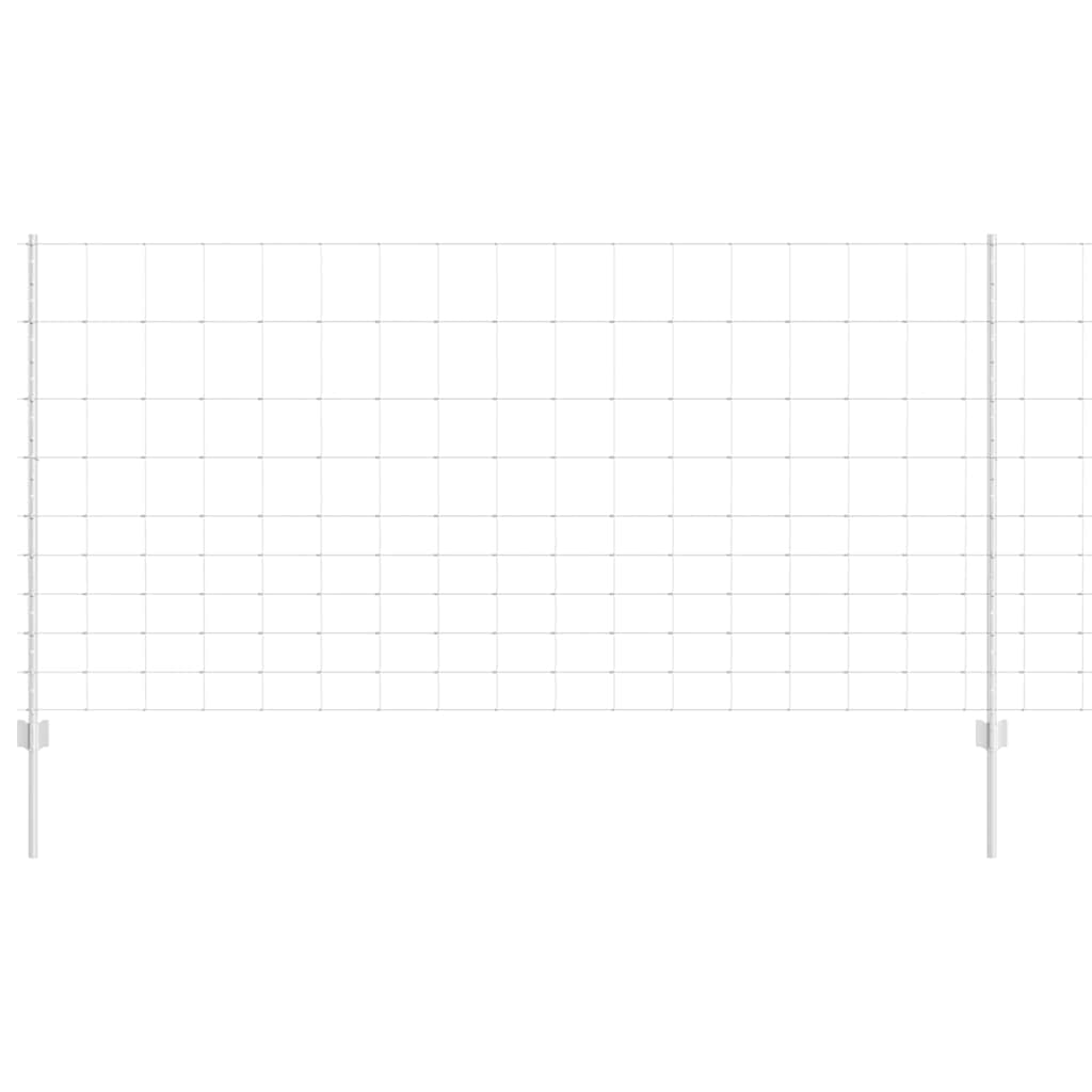 vidaXL Στυλίδια Περίφραξης 22 τμχ U-Channel 120 εκ Γαλβανισμένο Ατσάλι