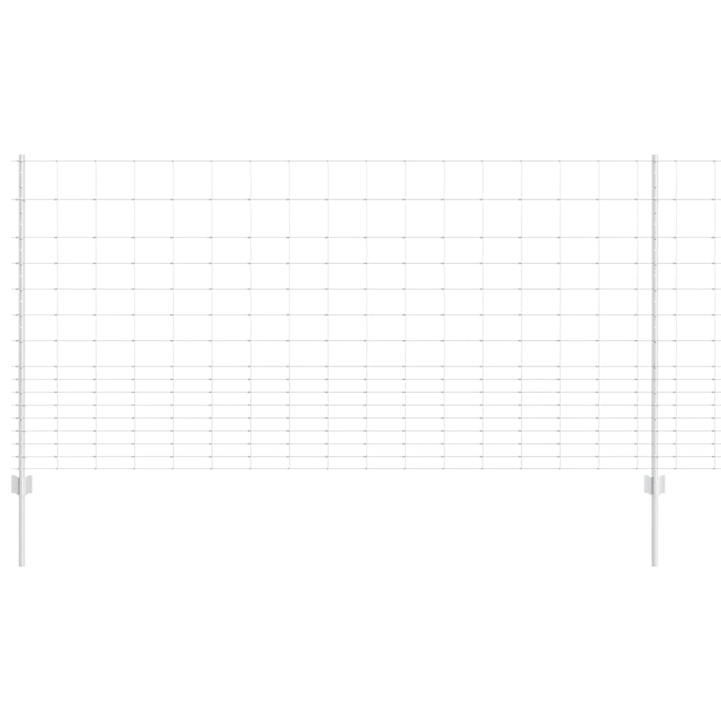 Στηρίγματα Φράχτη vidaXL 22 τεμ U-Channel 120 εκ Γαλβανισμένο Ατσάλι