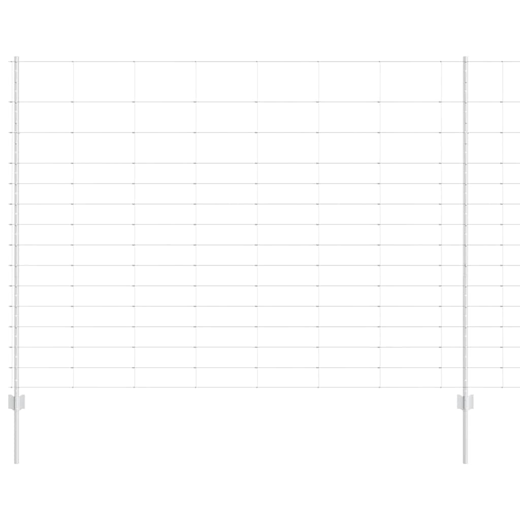 vidaXL Σημεία Φράχτη 22 τεμ U-Channel 160 εκ Γαλβανισμένος Χάλυβας