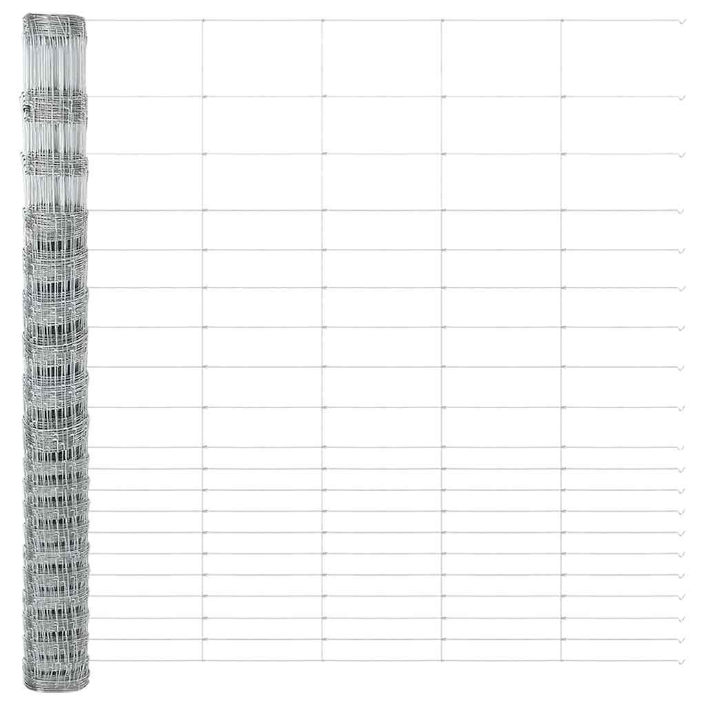 vidaXL Πόλοι Φράχτη 22 τμχ U-Channel 160 εκ Γαλβανισμένο Ατσάλι