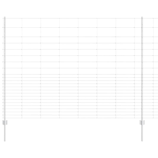 vidaXL Στύλοι Φράχτη 22 τεμ U-Channel 160 εκ Γαλβανισμένος Χάλυβας