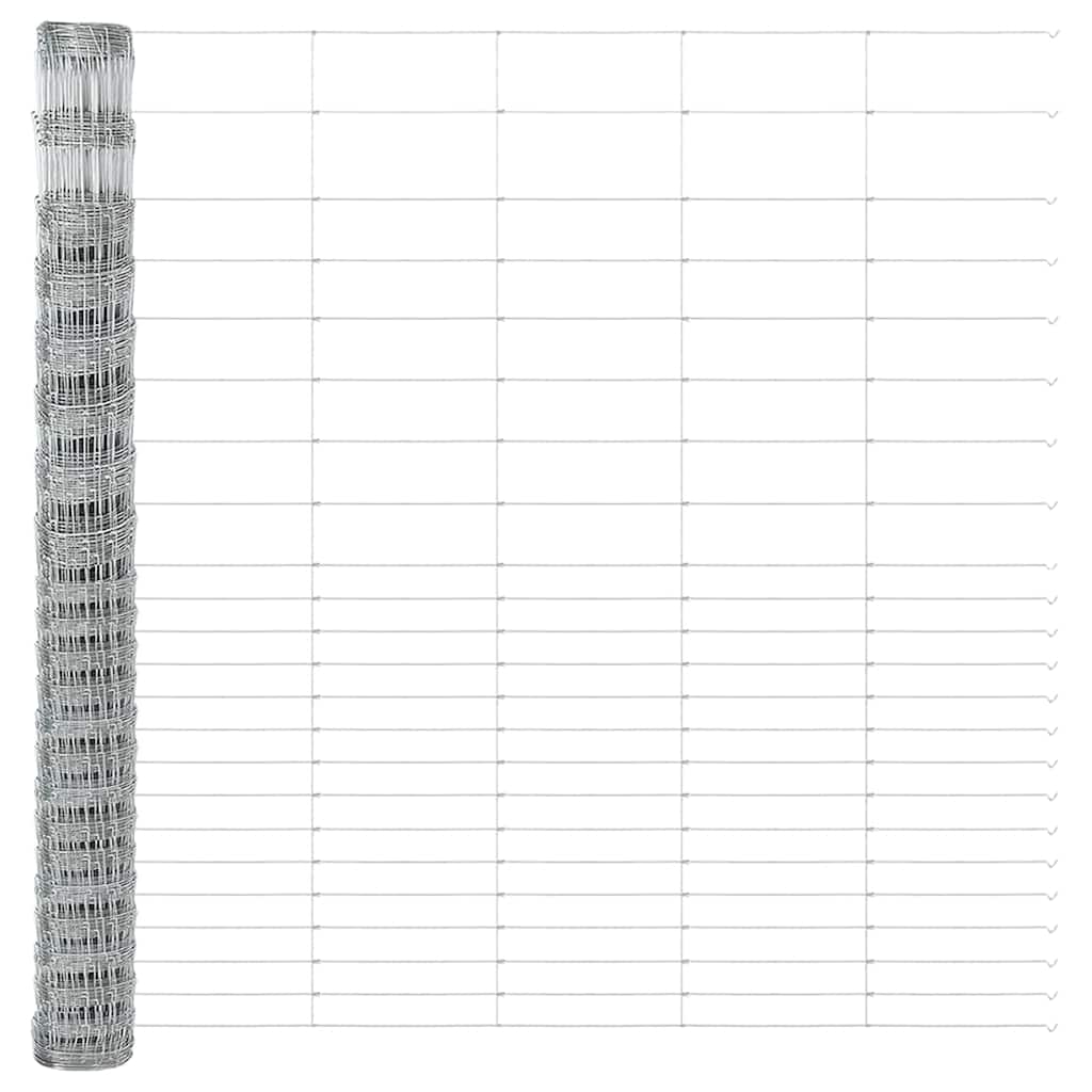 vidaXL Στύλοι Φράχτη 22 τεμ U-Channel 160 εκ Γαλβανισμένος Χάλυβας