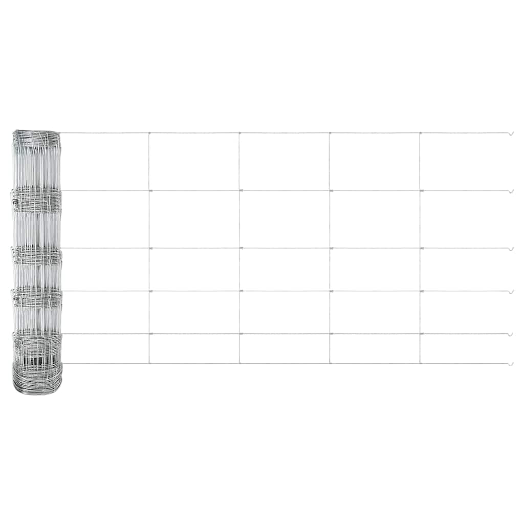 vidaXL Πόλοι Φράκτη 11 τμχ U-Channel 80 εκ Γαλβανισμένο Ατσάλι