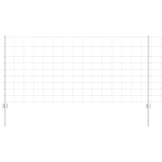 vidaXL Στηλοί Φράχτη 22 τεμ U-Channel 100 εκ Γαλβανισμένο Ατσάλι