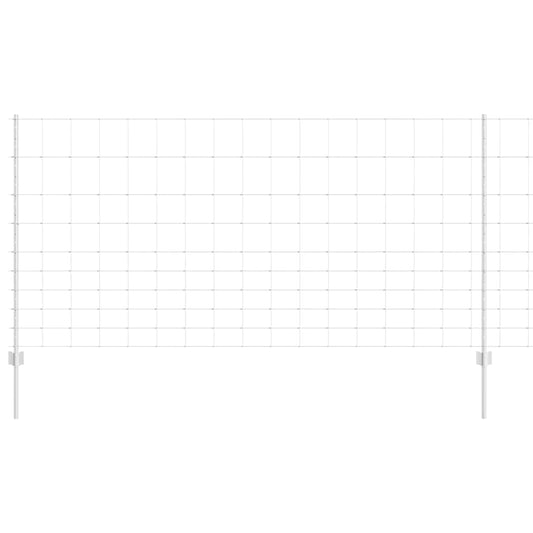 vidaXL Πόδια Φράχτη 22 τμχ U-Channel 120 εκ. Γαλβανισμένος Χάλυβας