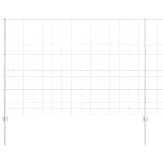 vidaXL Πόστες Περίφραξης 22 τεμ U-Channel 150 εκ Γαλβανισμένος Χάλυβας