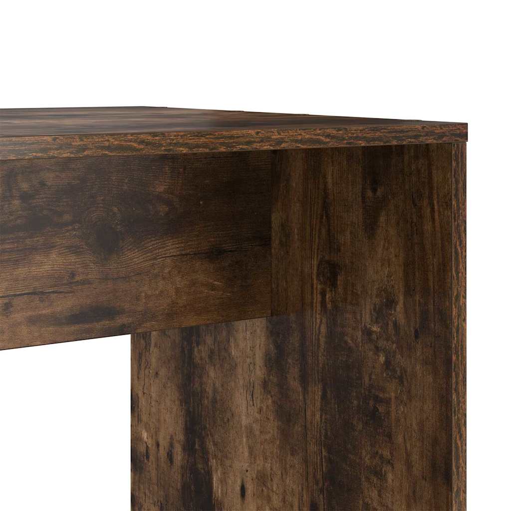 vidaXL Γραφείο Καπνιστή δρυς 138.5 x 55 x 143 εκ Επεξεργασμένο ξύλο