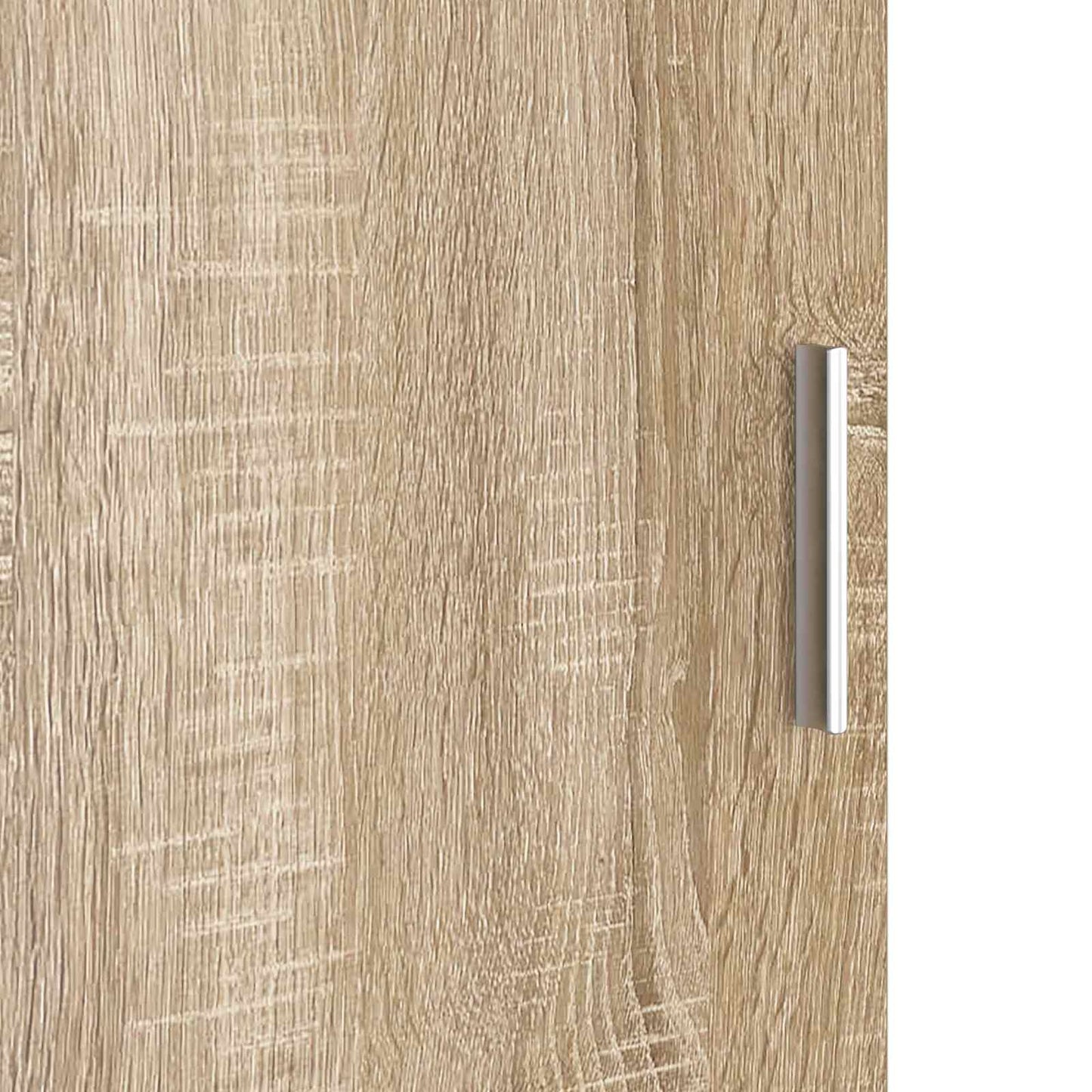 vidaXL Γραφείο Δρύς Sonoma 133.5 x 50 x 124 εκ. 2 τμχ.