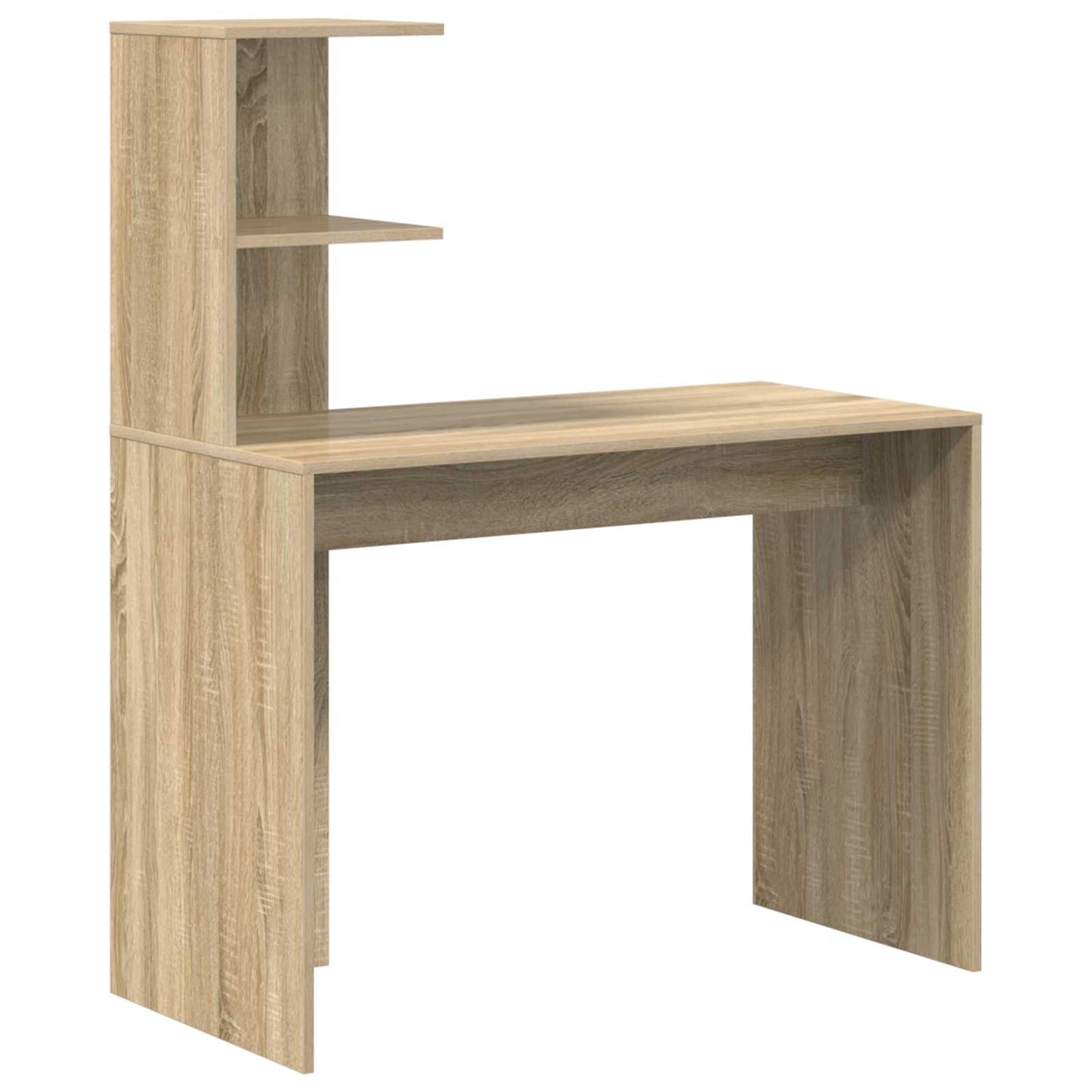 vidaXL Γραφείο Δρύς Sonoma 133.5 x 50 x 124 εκ. 2 τμχ.