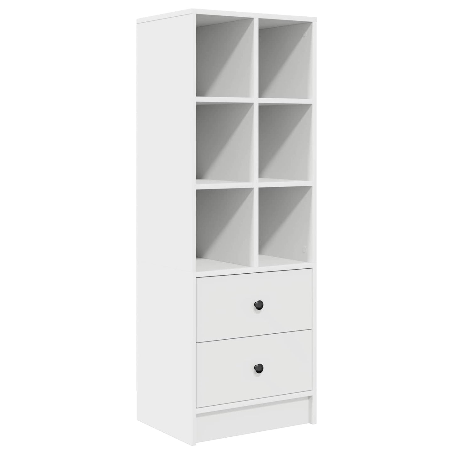 vidaXL Γραφείο Λευκό 125,5 x 40 x 127 εκ 2 τμχ.