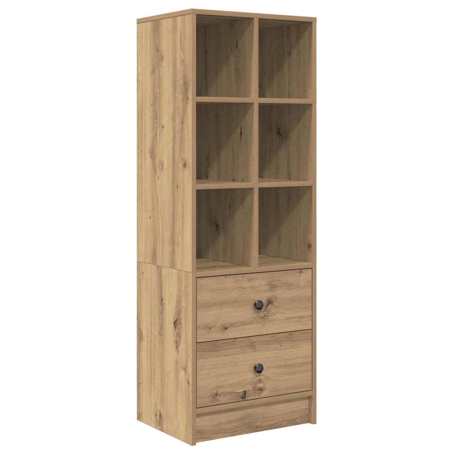 vidaXL Γραφείο Artisan Oak 125,5 x 40 x 127 εκ 2 τμχ.