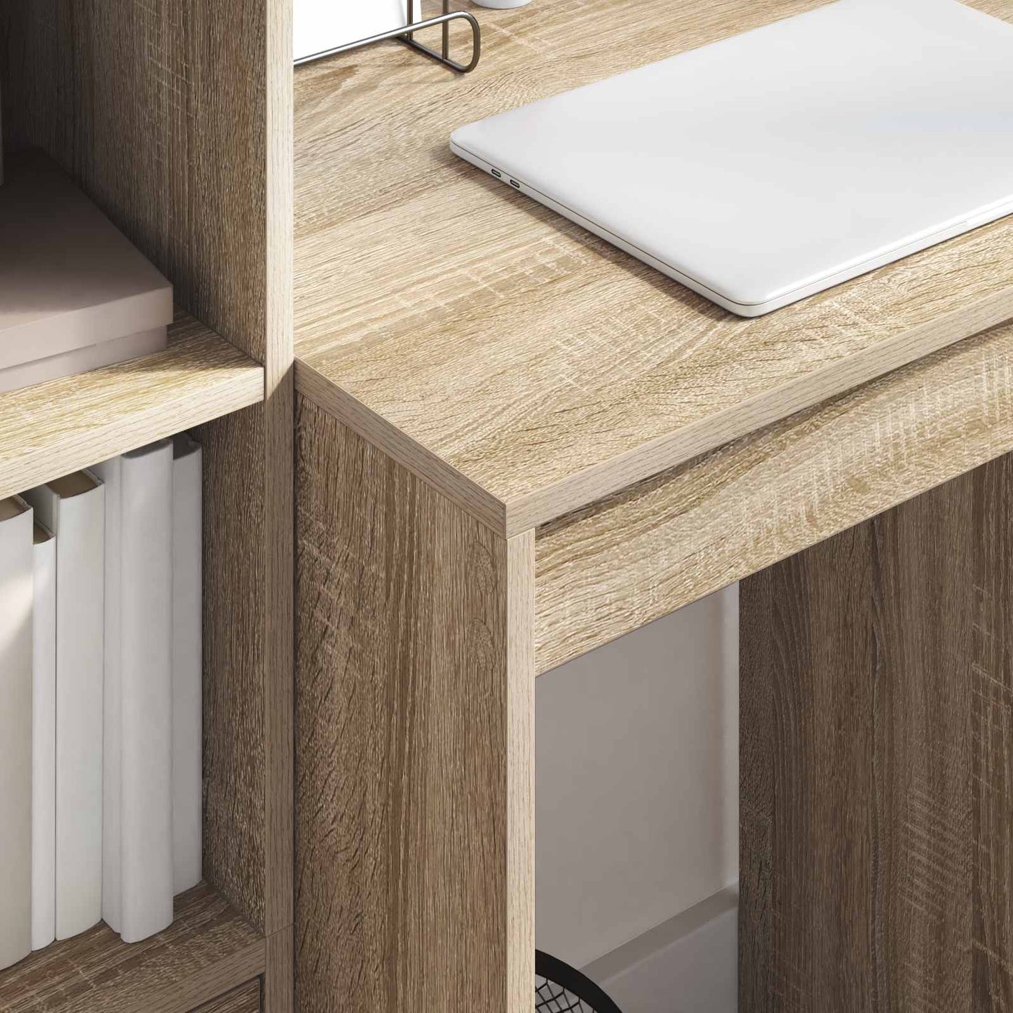 vidaXL Γραφείο Δρύς Sonoma 105,5 x 50 x 127 εκ 2 τμχ.