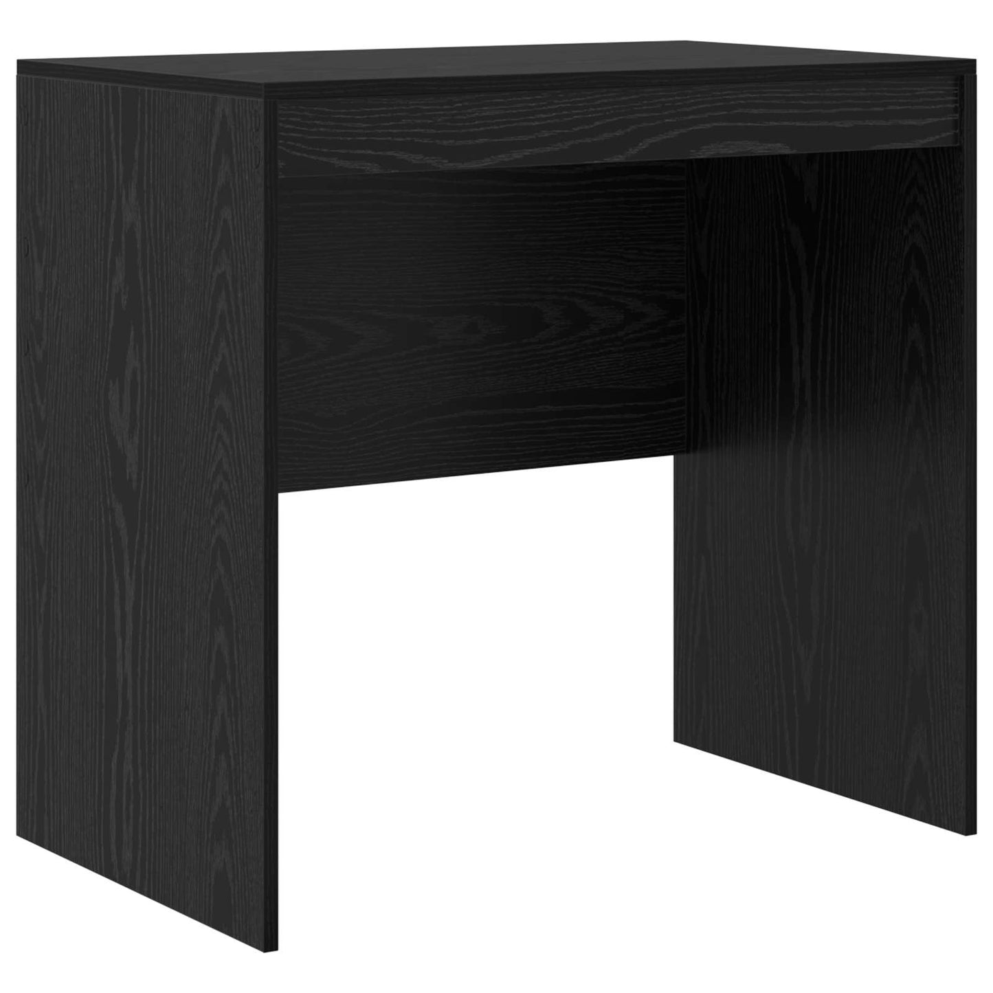 vidaXL Γραφείο Μαύρη Οξυά 125,5 x 50 x 127 εκ 2 τμχ.