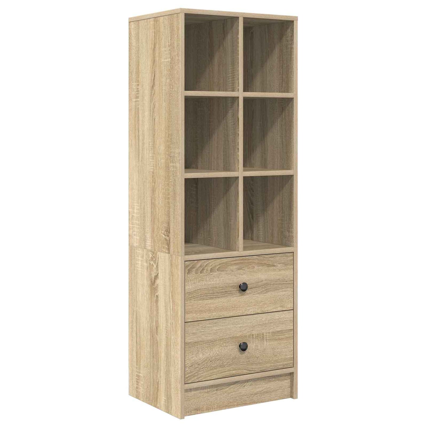 vidaXL Γραφείο Δρύς Sonoma 125,5 x 50 x 127 εκ 2 τμχ.