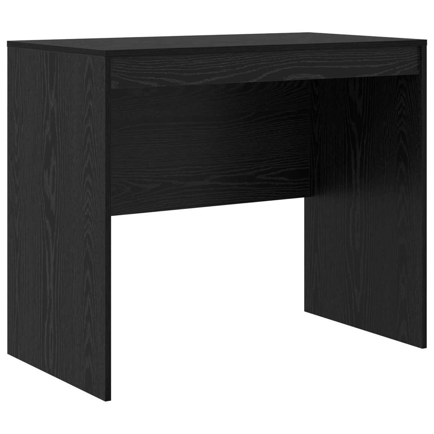 vidaXL Γραφείο Μαύρη Οξυά 135,5 x 50 x 127 εκ 2 τμχ.