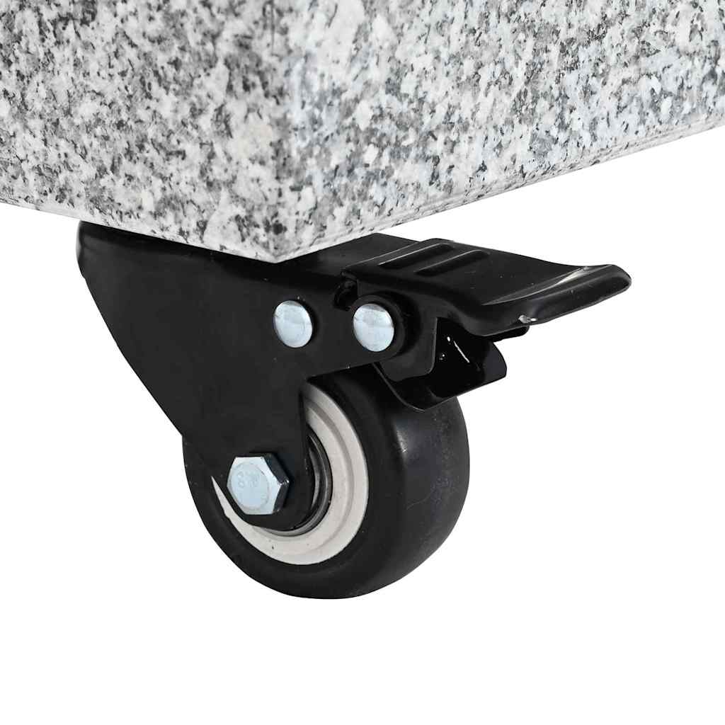 vidaXL Βάση ομπρέλας Γκρι 45 x 25 x 45 εκ. Γρανίτης