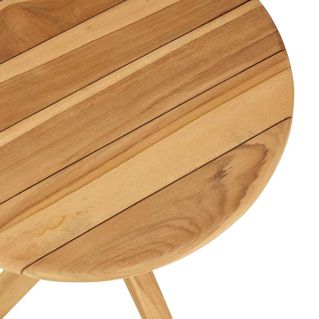vidaXL Τραπεζάκι Πλευράς Καφέ 40 x 40 x 41 εκ Μασίφ ξύλο teak