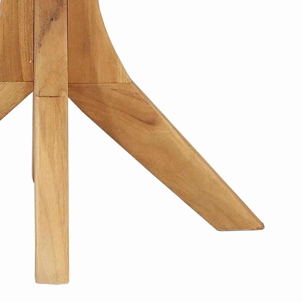 vidaXL Τραπεζάκι Πλευράς Καφέ 40 x 40 x 41 εκ Μασίφ ξύλο teak