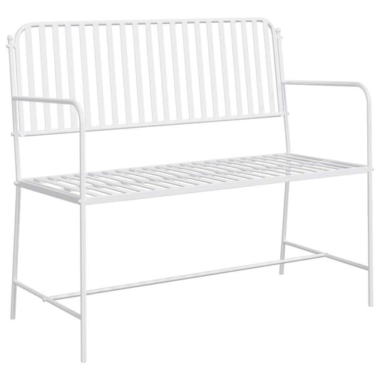 vidaXL Πάγκος Λευκό Μέταλλο 103.5 x 51.5 x 90 εκ. Ανθεκτικός