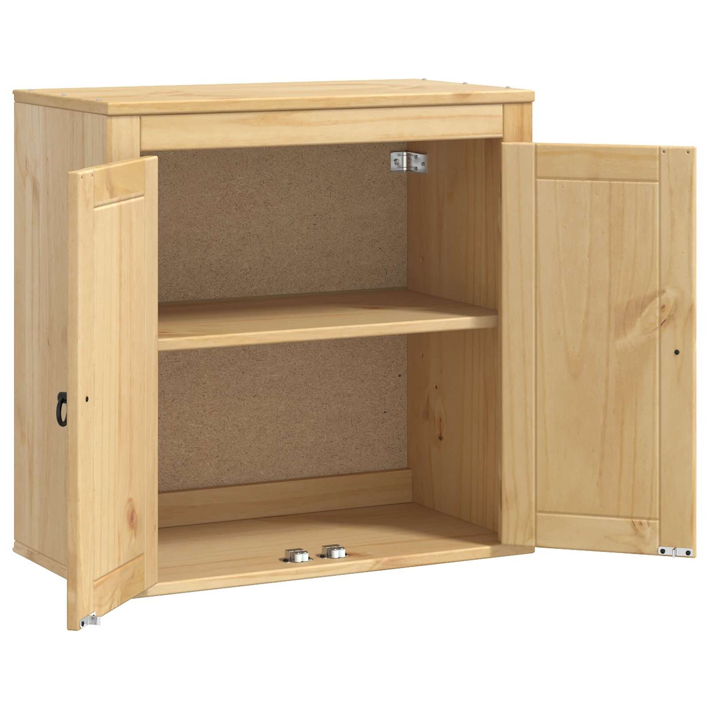 vidaXL Ντουλαπιού με ράφι Μέλι 60 x 32 x 40 εκ. Στερεά ξυλεία πεύκου