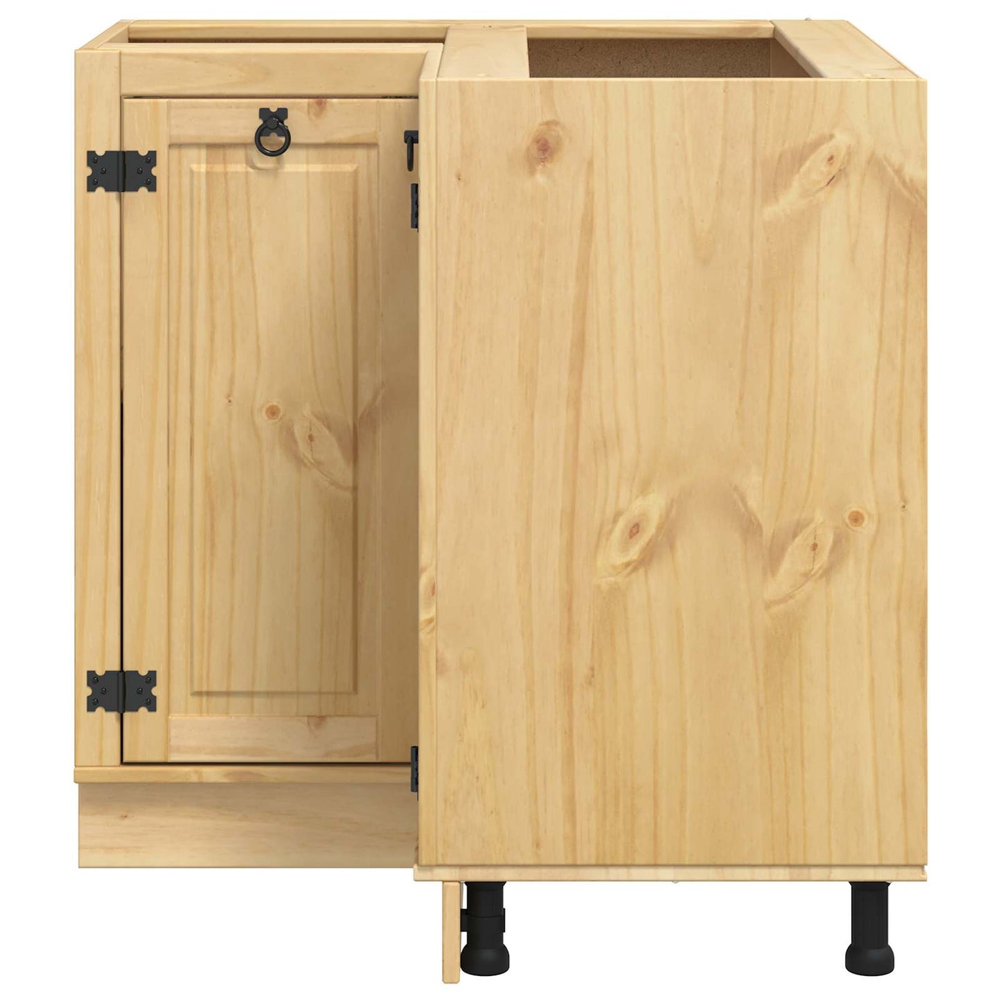 vidaXL Ντουλαπιού με ράφι Μέλι 60 x 32 x 40 εκ. Στερεά ξυλεία πεύκου