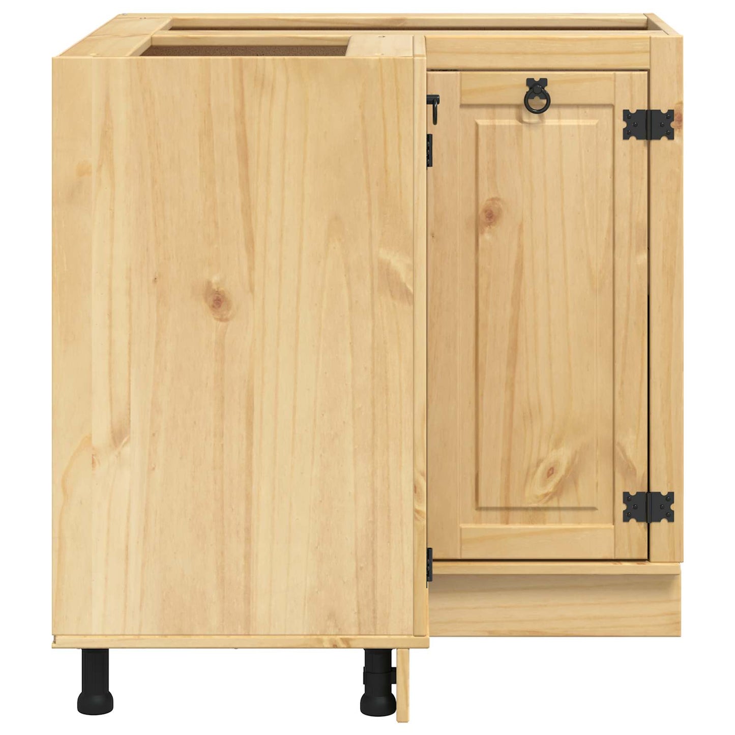 vidaXL Ντουλαπιού με ράφι Μέλι 60 x 32 x 40 εκ. Στερεά ξυλεία πεύκου