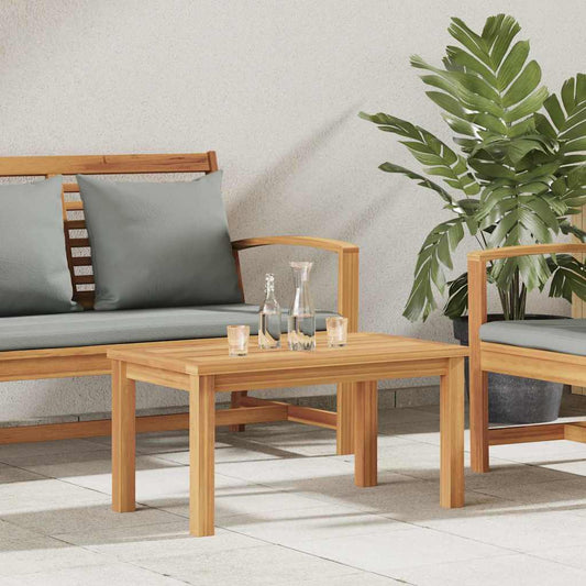 vidaXL Τραπεζάκι σαλονιού Καφέ 70 x 40 x 36 cm Στερεό Ξύλο Τίκ