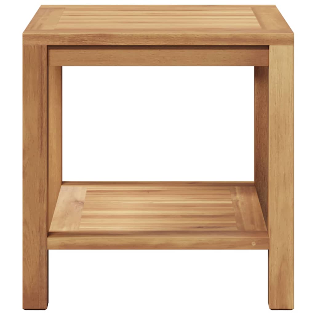 vidaXL Τραπεζάκι σαλονιού Καφέ 45 x 45 x 45 cm Μασίφ ξύλο teak