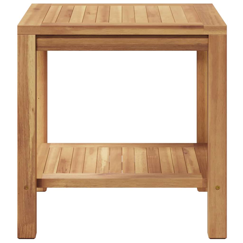 vidaXL Τραπεζάκι σαλονιού Καφέ 45 x 45 x 45 cm Μασίφ ξύλο teak