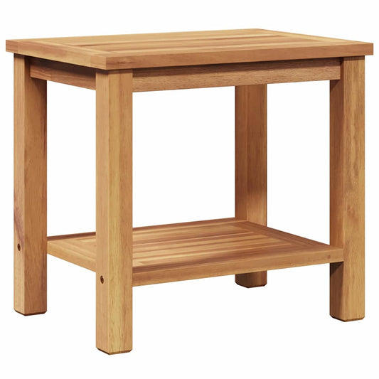 vidaXL Τραπεζάκι σαλονιού Καφέ 50 x 35 x 45 cm Μασίφ ξύλο teak