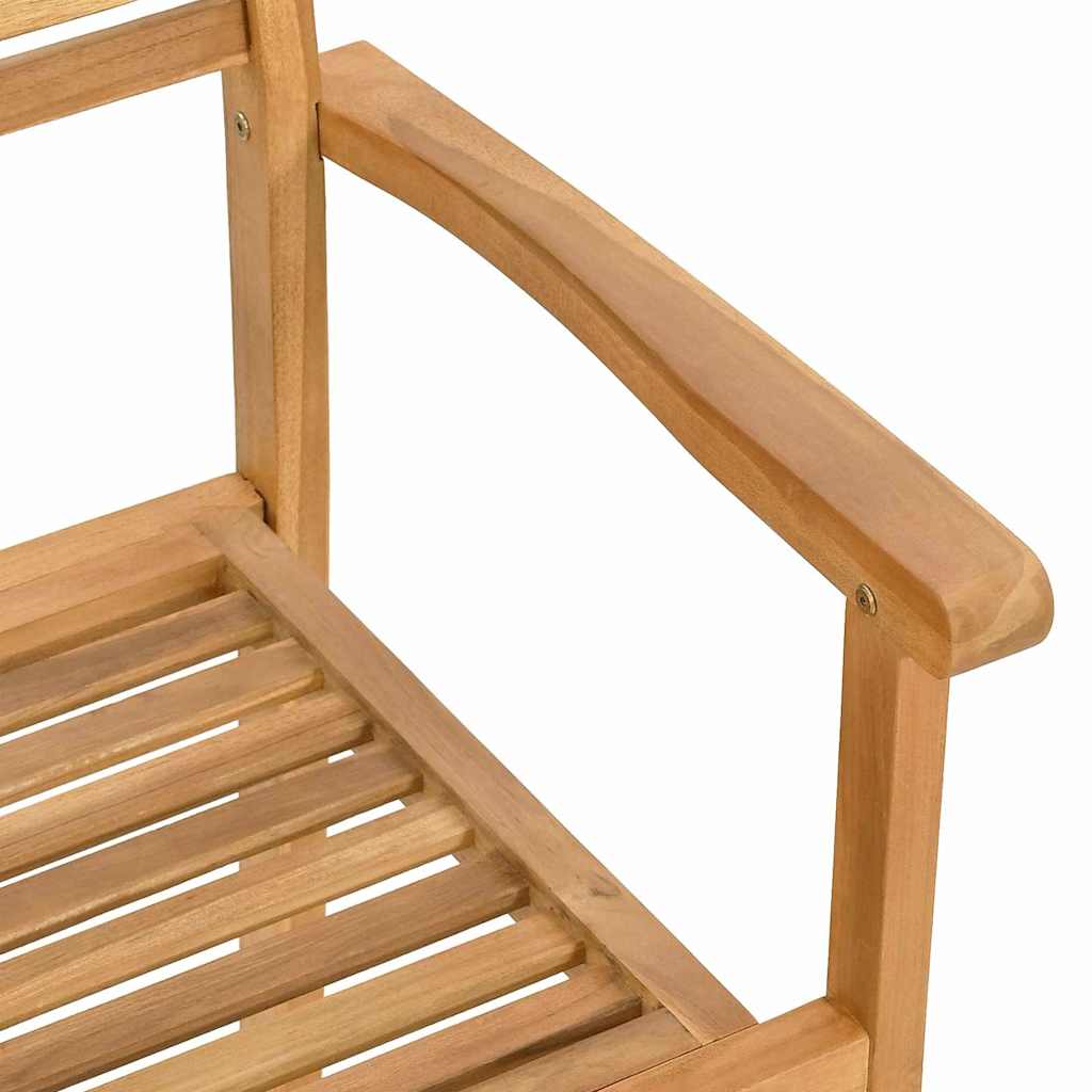vidaXL Καρέκλα 4 pcs Καφέ 56 x 55 x 90.5 εκ Στερεό Ξύλο Τίκ