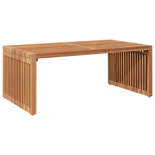 vidaXL Πλευρικό Τραπέζι Κήπου Καφέ 90 x 50 x 36 cm Μασίφ ξύλο teak
