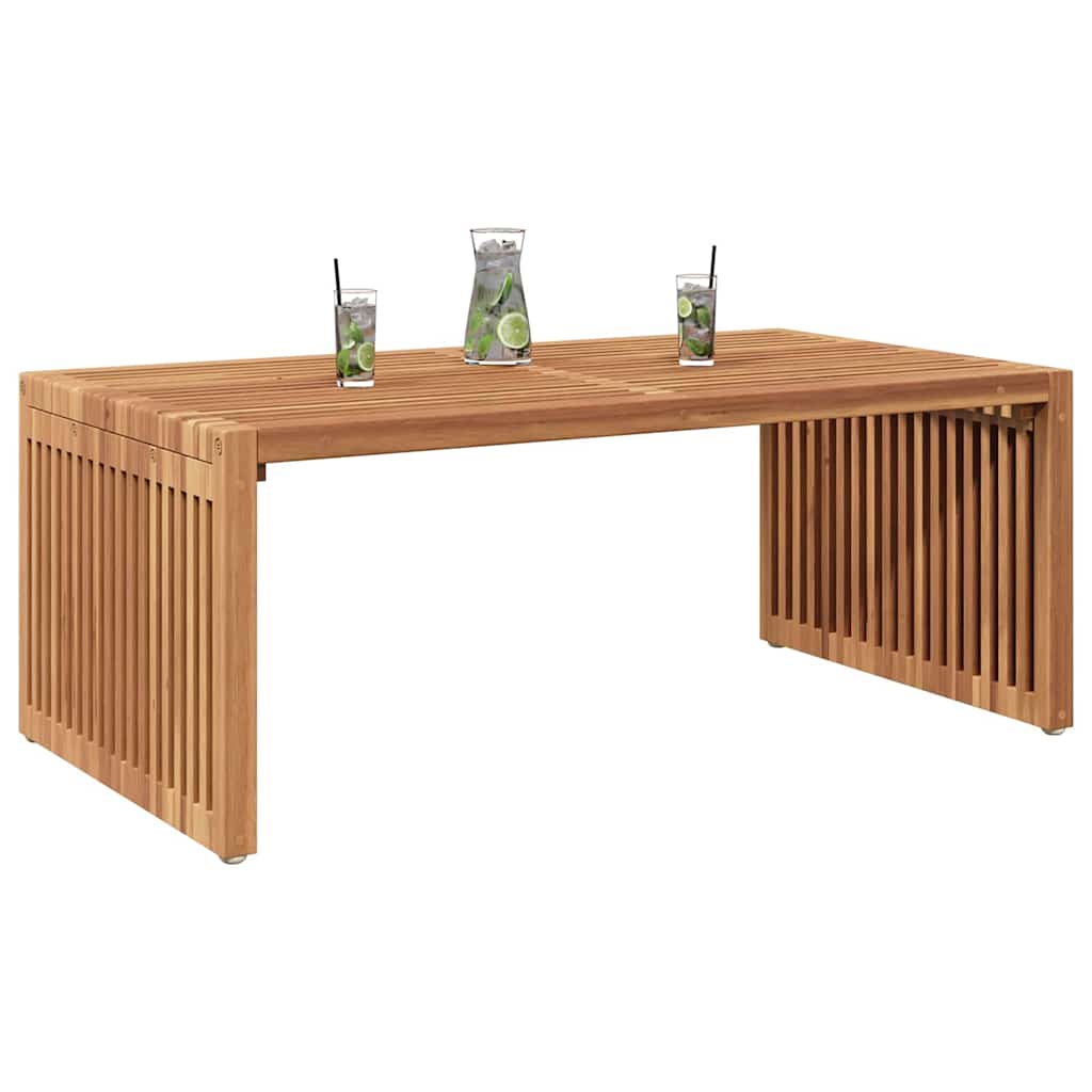 vidaXL Πλευρικό Τραπέζι Κήπου Καφέ 90 x 50 x 36 cm Μασίφ ξύλο teak