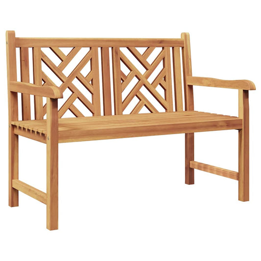 vidaXL Παγκάκι κήπου Καφέ 114 x 60 x 90 εκ Μασίφ ξύλο teak