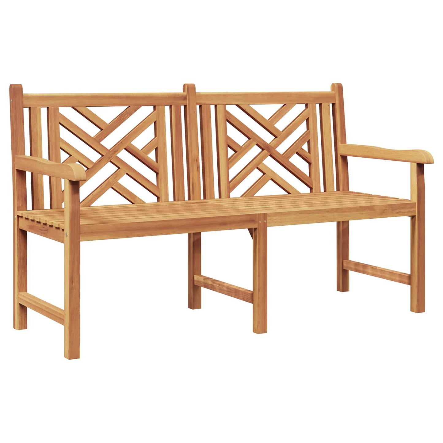 vidaXL Παγκάκι κήπου 150 x 60 x 90 εκ Στερεό Ξύλο Τίκ