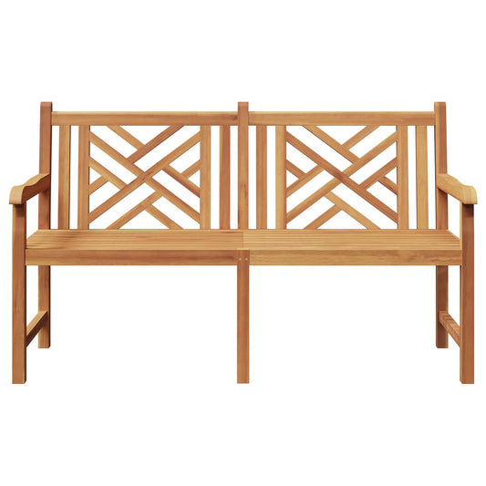 vidaXL Παγκάκι κήπου 150 x 60 x 90 εκ Στερεό Ξύλο Τίκ