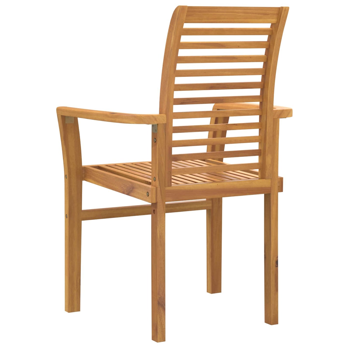 vidaXL Καρέκλα τραπεζαρίας 4 pcs Καφέ 62 x 55 x 94 εκ Στερεό Ξύλο Τίκ
