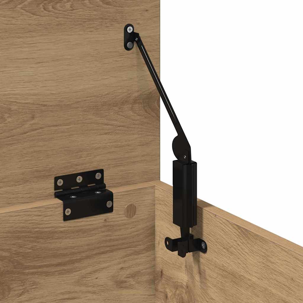 vidaXL Κουτί αποθήκευσης με αποθήκευση artisan δρυς 40 x 42 x 46 cm