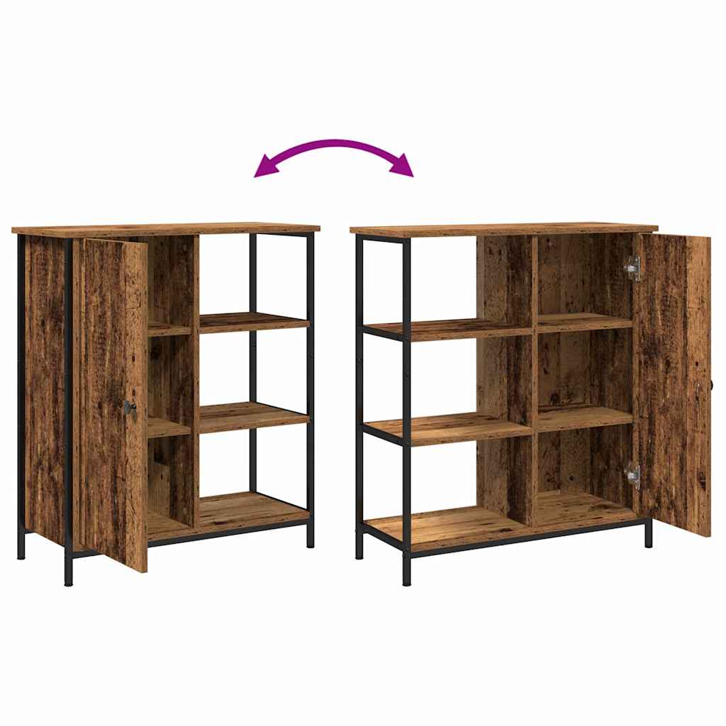 vidaXL Πλαϊνό γραφείο Παλαιό ξύλο 70 x 30 x 80 εκ. Επεξεργασμένο ξύλο