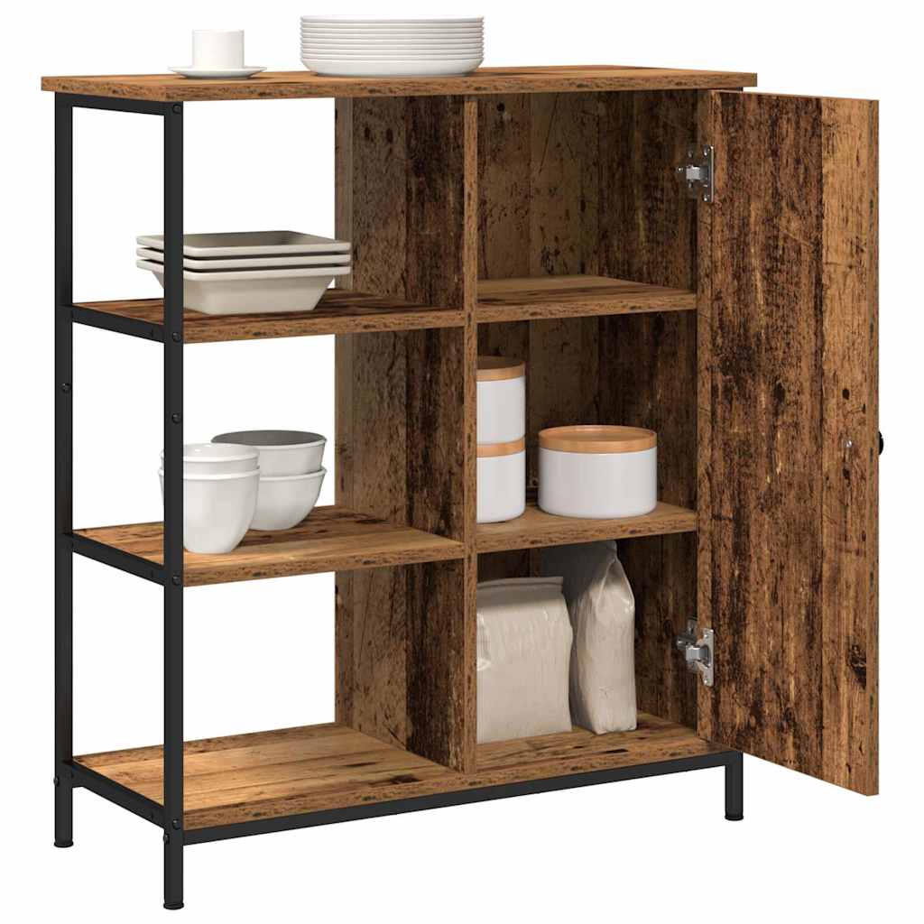 vidaXL Πλαϊνό γραφείο Παλαιό ξύλο 70 x 30 x 80 εκ. Επεξεργασμένο ξύλο