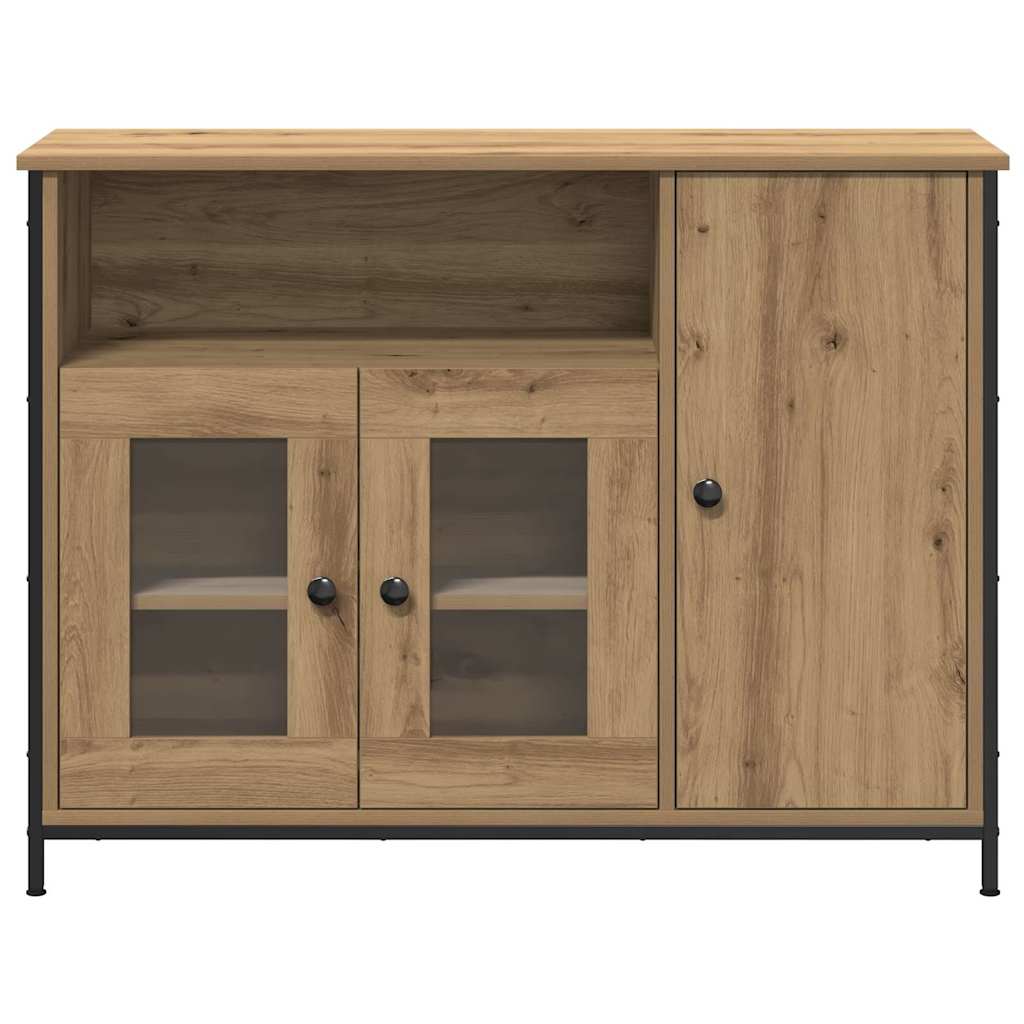 vidaXL Πλαϊνό γραφείο Artisan Oak 100 x 35 x 75 εκ.
