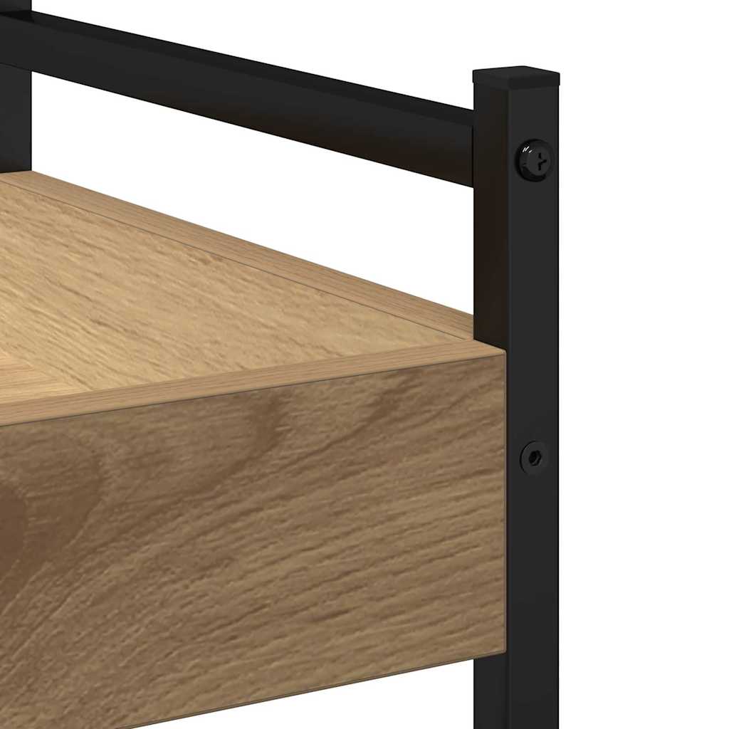 vidaXL Καρότσι Κουζίνας artisan δρυς 50 x 30 x 70 εκ.