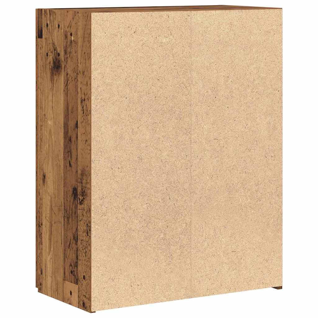 vidaXL Γραφείο Ντουλάπι Παλαιό ξύλο 60 x 32 x 77.5 Επεξεργασμένο ξύλο