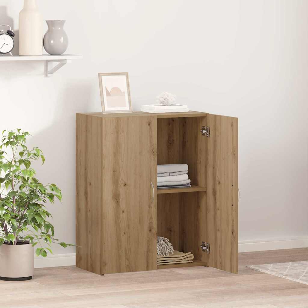 vidaXL Γραφείο Ντουλάπι artisan δρυς 60 x 32 x 77.5 Επεξεργασμένο ξύλο