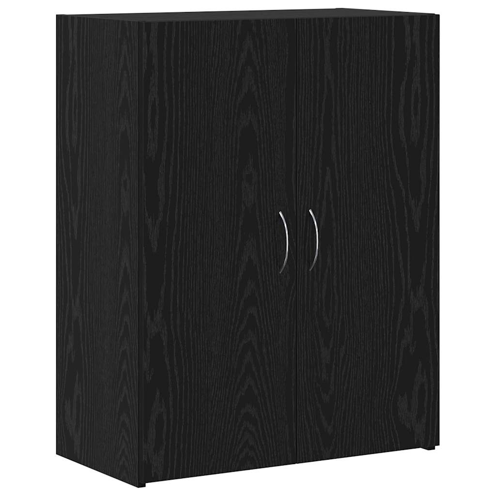 vidaXL Γραφείο Ντουλάπι Μαύρη δρυς 60 x 32 x 77.5 Επεξεργασμένο ξύλο