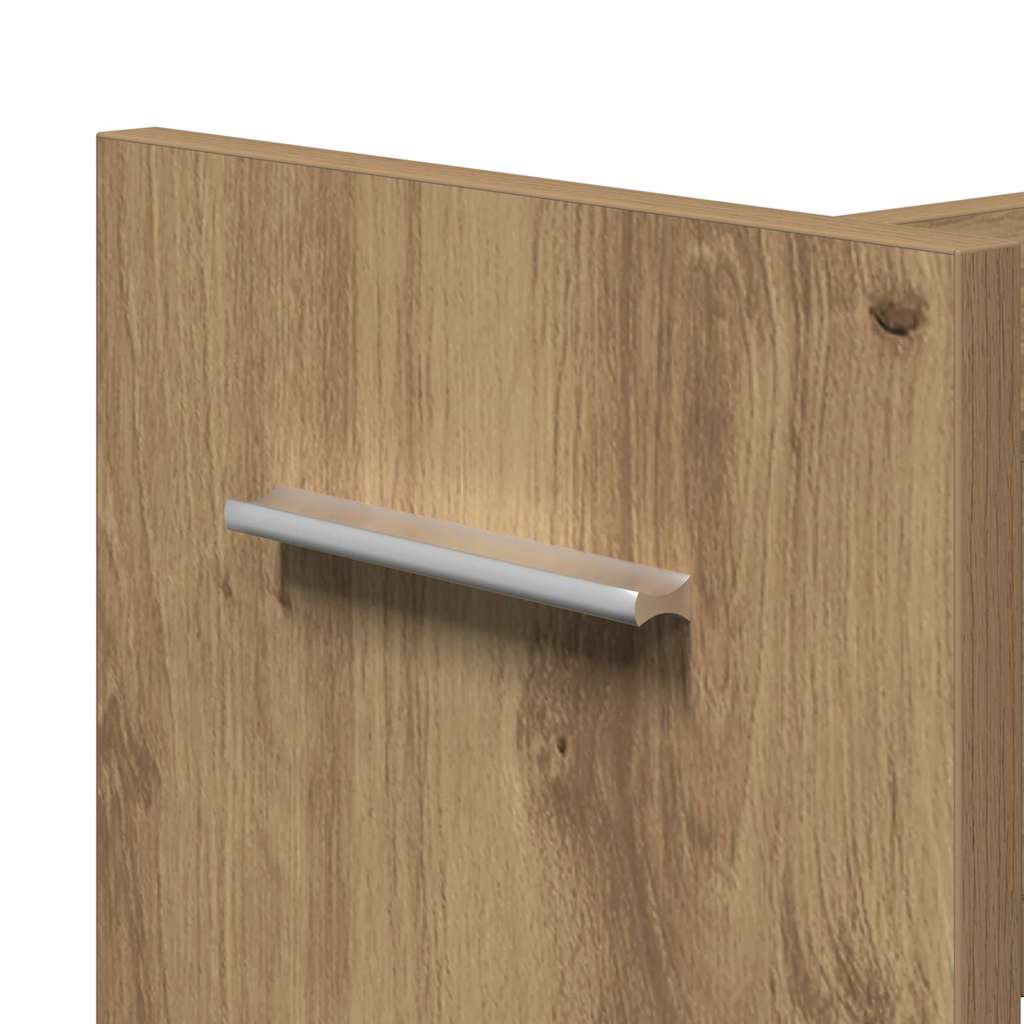 vidaXL Ντουλαπιού (Cabinet) 60 x 22 x 79 εκ Artisan Oak