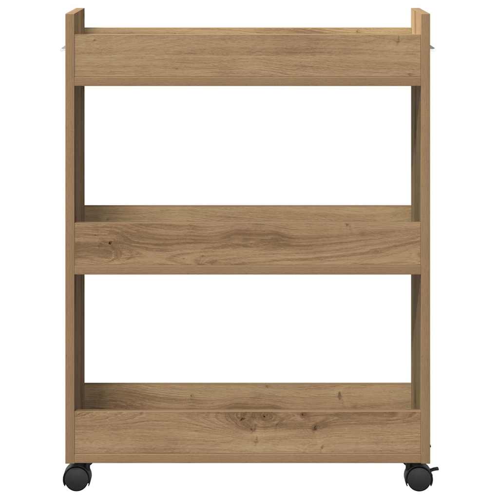 vidaXL Ντουλαπιού (Cabinet) 60 x 22 x 79 εκ Artisan Oak