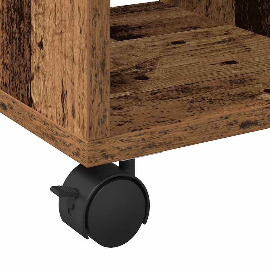 vidaXL Κοντρόλ Τραπέζι Παλαιό ξύλο 50 x 30 x 55 εκ. Επεξεργασμένο ξύλο