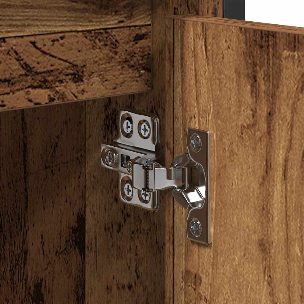 vidaXL Ντουλάπι Νιπτήρα Παλιό Ξύλο 60 x 35 x 60 εκ. Επεξεργασμένο ξύλο